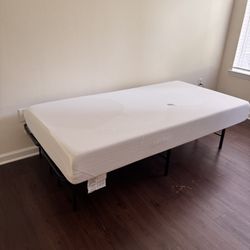 Bed Frame And Mattress 