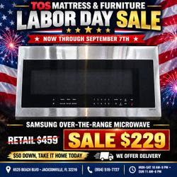 Samsung Over-the-Range Microwave Stainless Steel 🚚WE DELIVER🚚