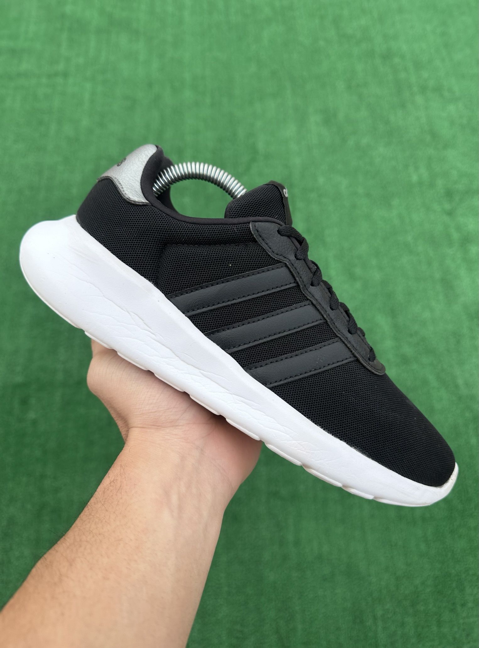 ADIDAS LITE RACER 3.0 “BLACK / WHITE” (Size 8.5, Women’s) 