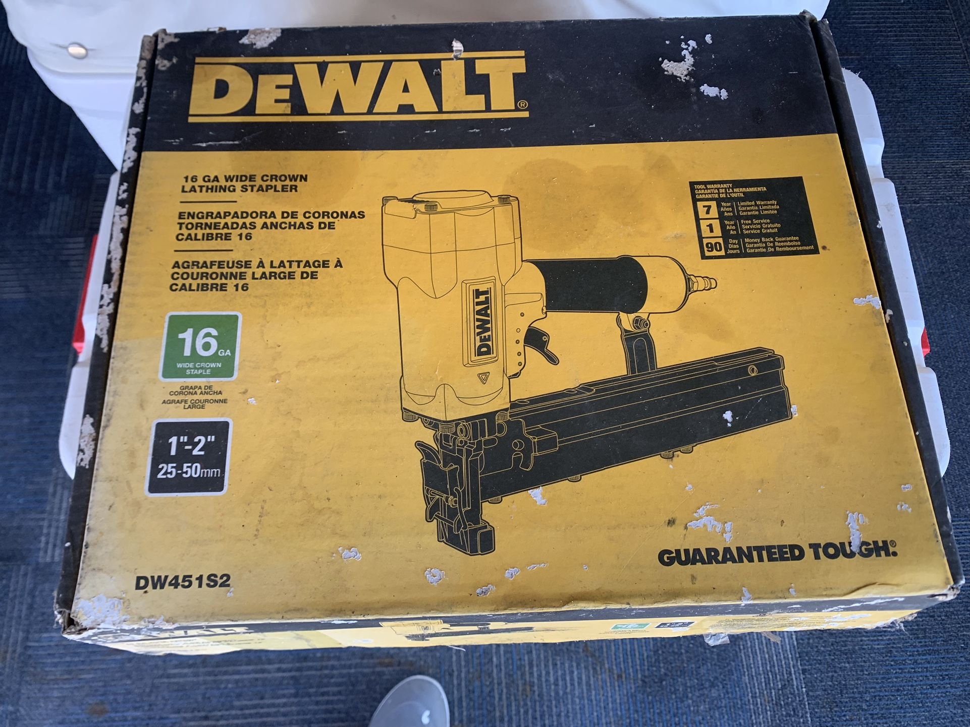 Dewalt Wide Crown Lathing Stapler