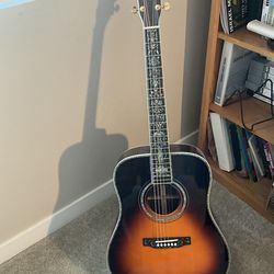 CUSTOM D45 MARTIN STYLE ACOUSTIC GUITAR