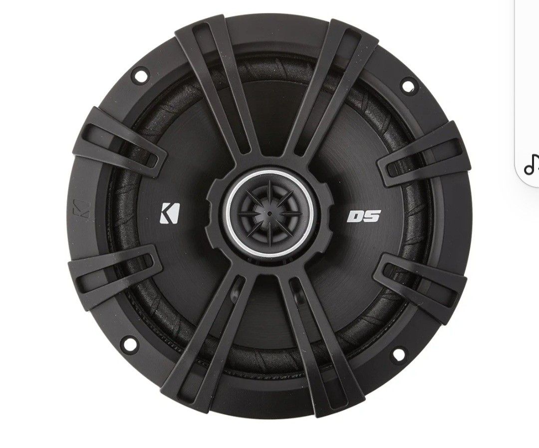 Pair Kicker 43DSC6504 DSC650 6.5" 240 Watt 2-Way Car Stereo Speakers 4-Ohm DS650