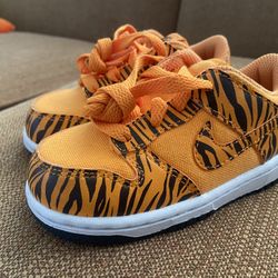 Toddler Tiger Nike Dunks