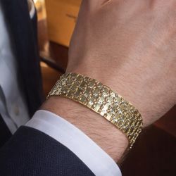 14 K Solid Gold Bracelet 