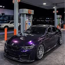 Midnight purple vinyl wrap roll 5x60