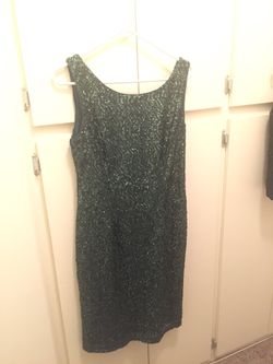 Women’s Green Sequence Dress Size 10