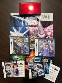 Nintendo 3DS XL plus pokemon and other games