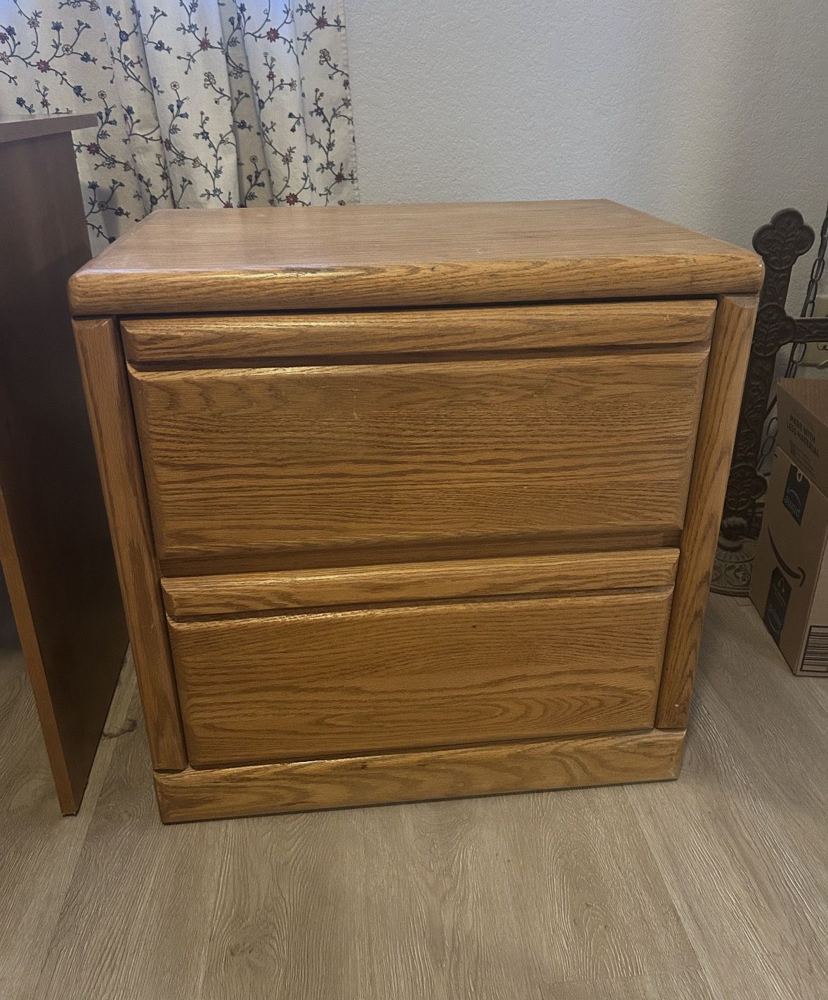 Wood Nightstand/ End Table