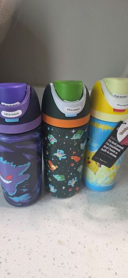 Owala Gengar, Owala Pikachu, Owala Starters 30th Celebration Cups