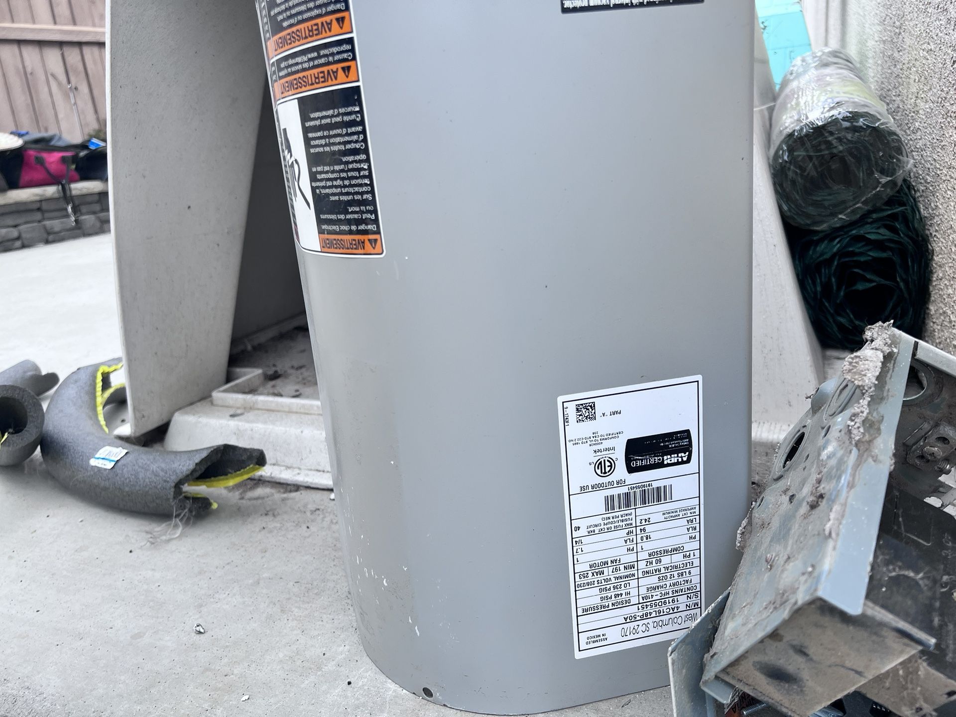 4 Ton Ac And Heater Unit