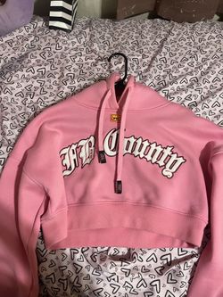 pink fb county hoodie