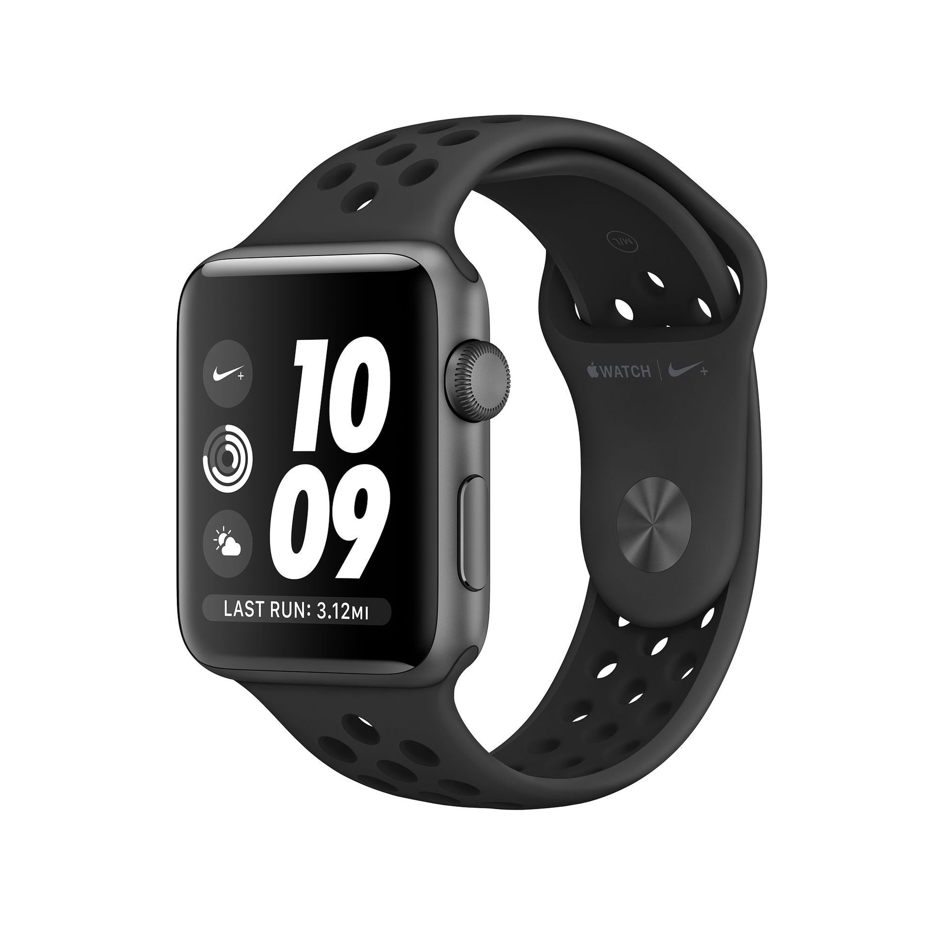 Apple Watch Nike+ Space Gray Aluminum Case with Anthracite/Black Nike Sport Band