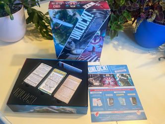 Unlock Escape Adventures Escape Room Card Game - Three Game Set