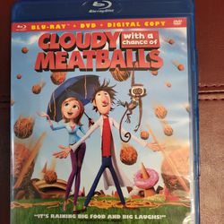 Cloudy With A Chance Of Meatballs Blu-ray + DVD 
