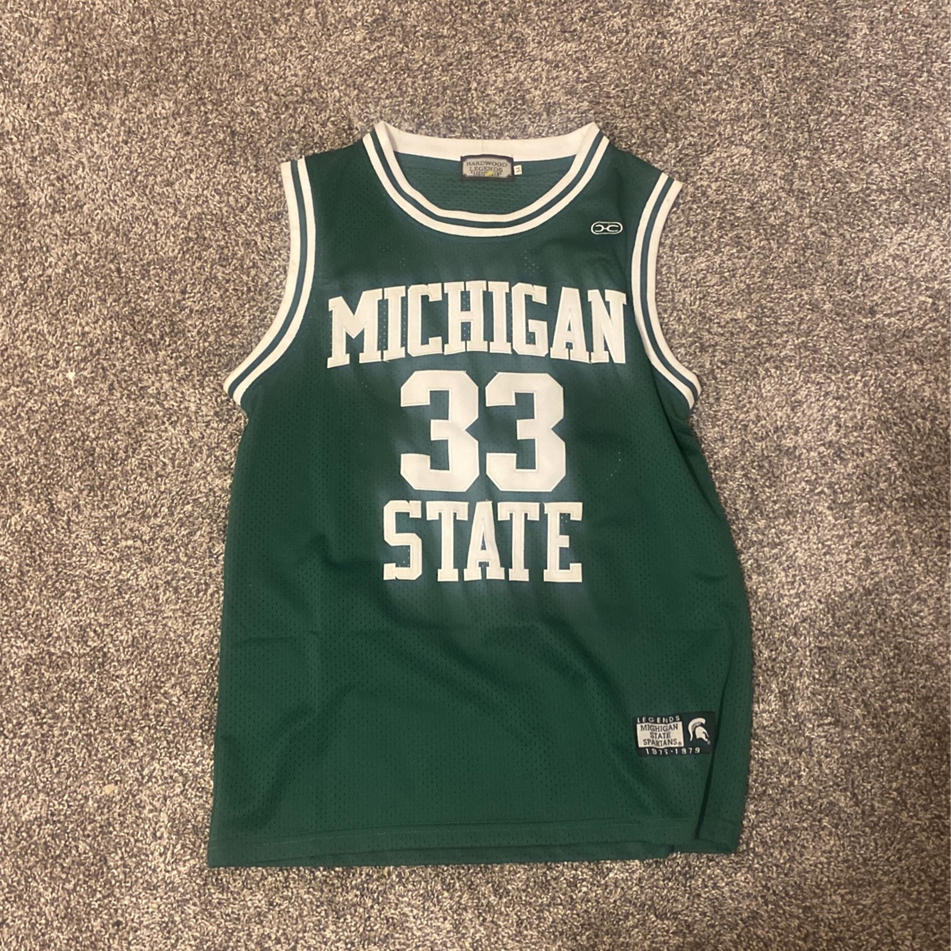 Magic Johnson 1(contact info removed) Michigan State Jersey 