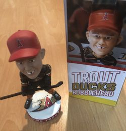 Mike Trout Bobblehead Angels Ducks
