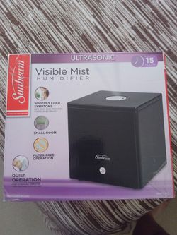 Visible mist humidifier sunbeam