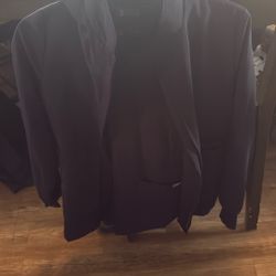 Figs Set With Jacket Navy Blue (small) 