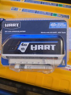 Hart 40v batterie