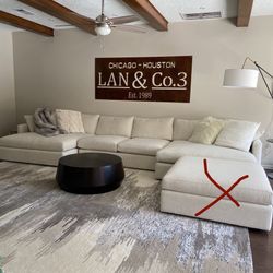 Crate & Barrel Lounge Sofa 
