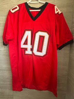 Mike Alstott Tampa Bay Buccaneers Signed Custom Jersey Autographed Beckett COA