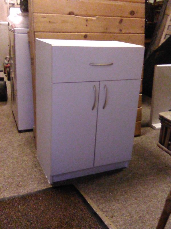 White Utility Storage Cabinet Kitchen