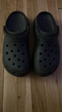 platform crocs