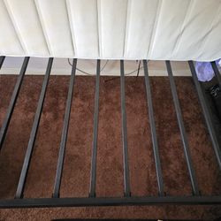 Metal Bed Frame And Mattress 