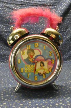Disney High School Musical Twin Bell Alarm Clock