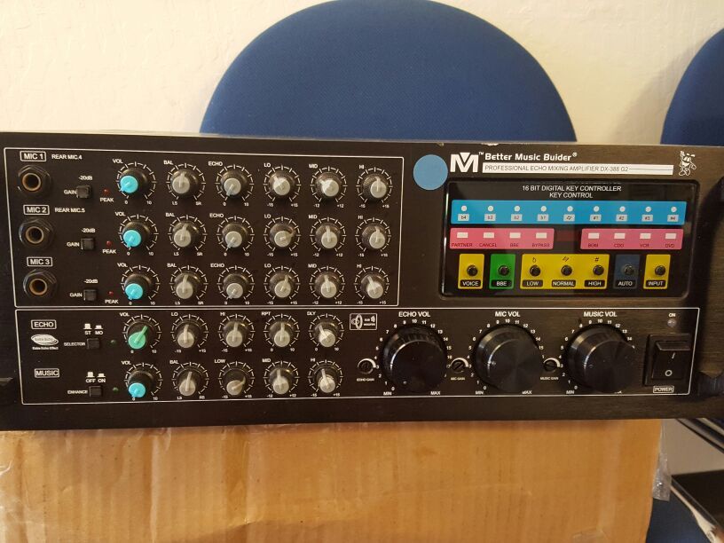 Used BMB 800 watts dx 388 g2 karaoke mixer amplifier