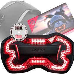 Brake Free Motorcycle Helmet Light