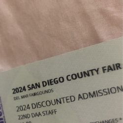 One Fair Ticket $8