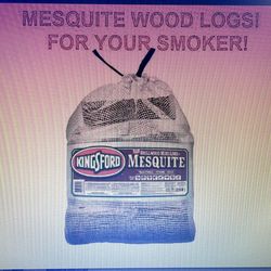 Half Price! 8 Bags! Kingsford Kiln-Dried Mesquite Logs for Smoke on Offset Smokers! Buy 1, 2, or 8!