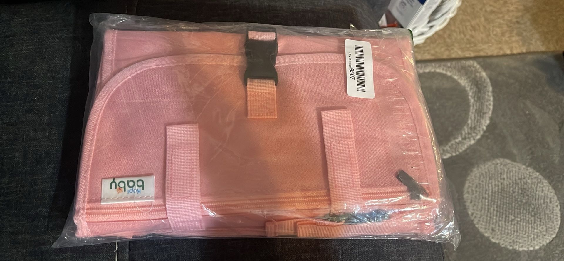 Portable Diaper Changing Pad - Pink