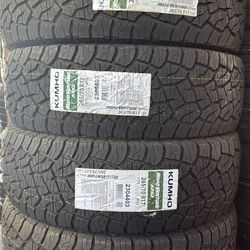 265/70/17 Kumho tires 🛞