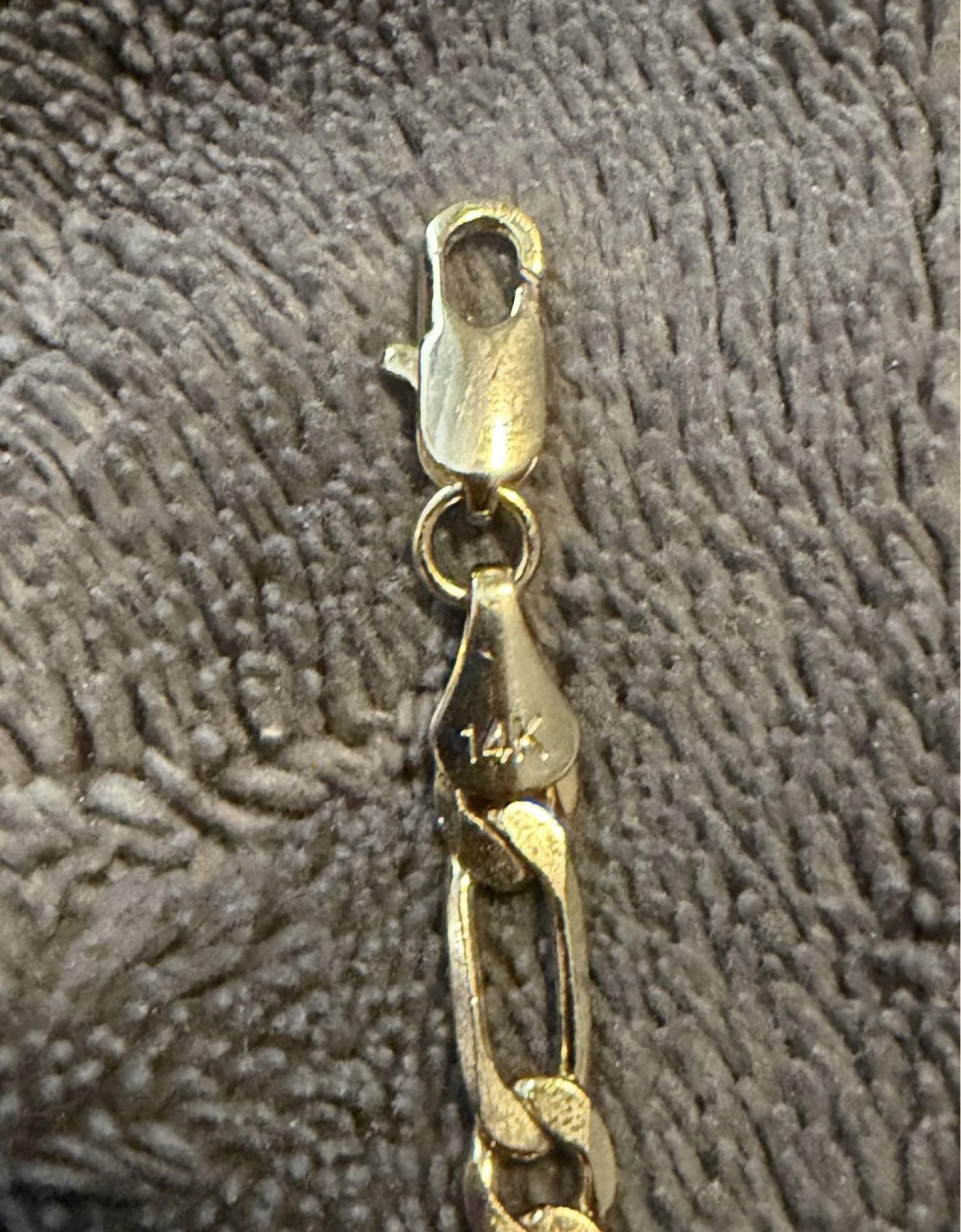 14k Bracelet Fígaro