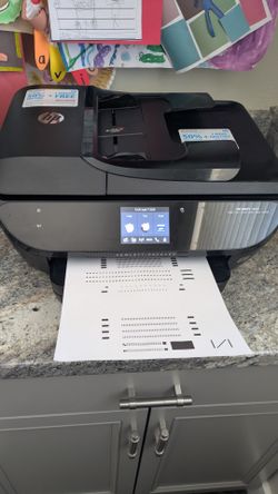 HP envy 7640 - black+color