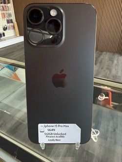 Iphone 15 pro max 512GB black unlocked 🔥🔥🔥