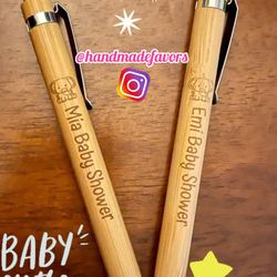 Personalized engraved pens, personalized wedding pens, personalized baby shower pens, personalized business pens