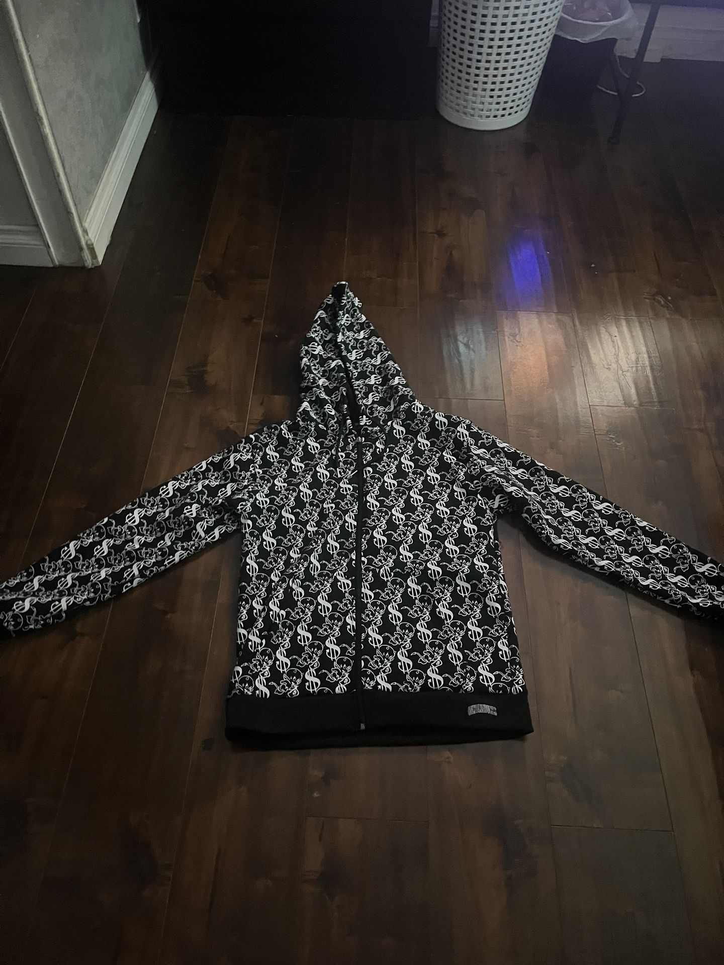 Oreo McFlurry v1 white and black Zip-up⚫️⚪️