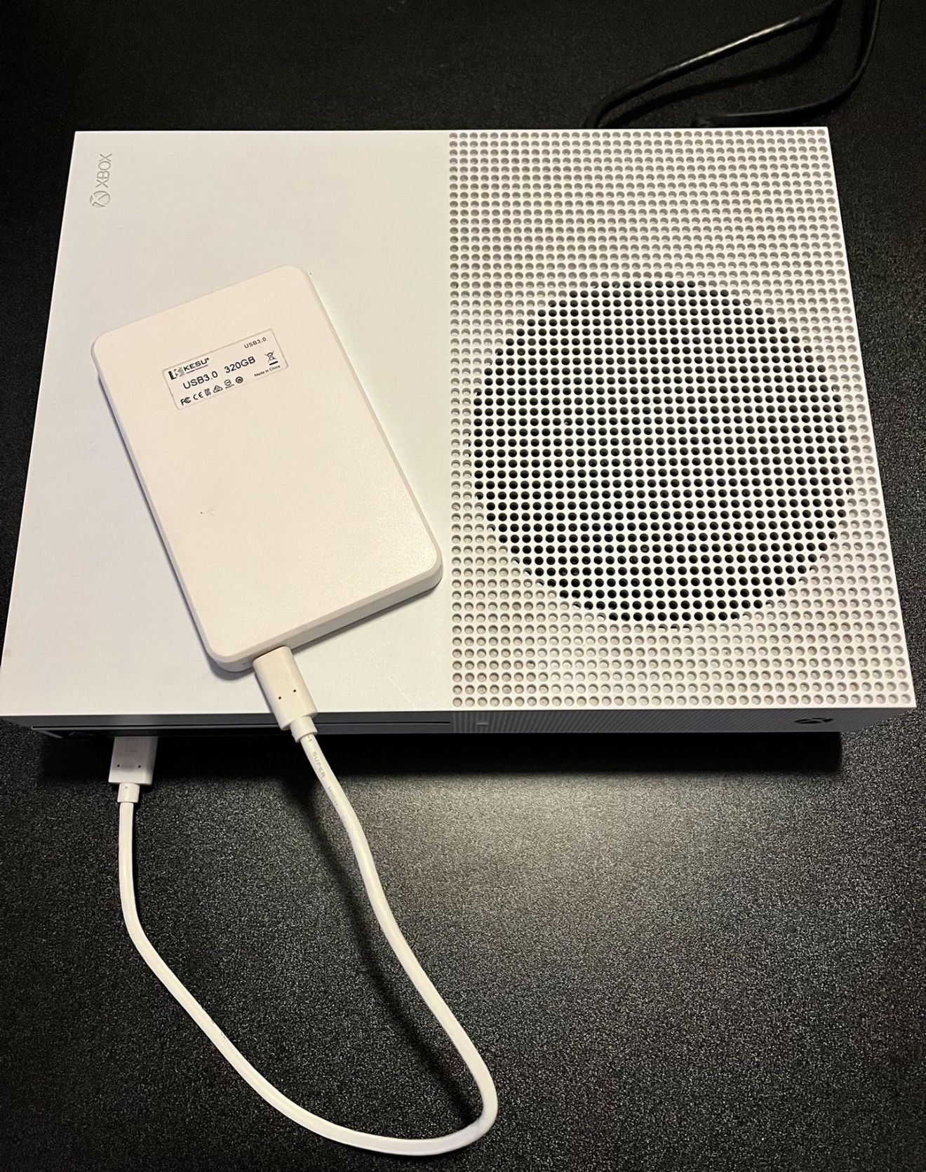 Xbox One S With 320gig External Hard Drive And Controller