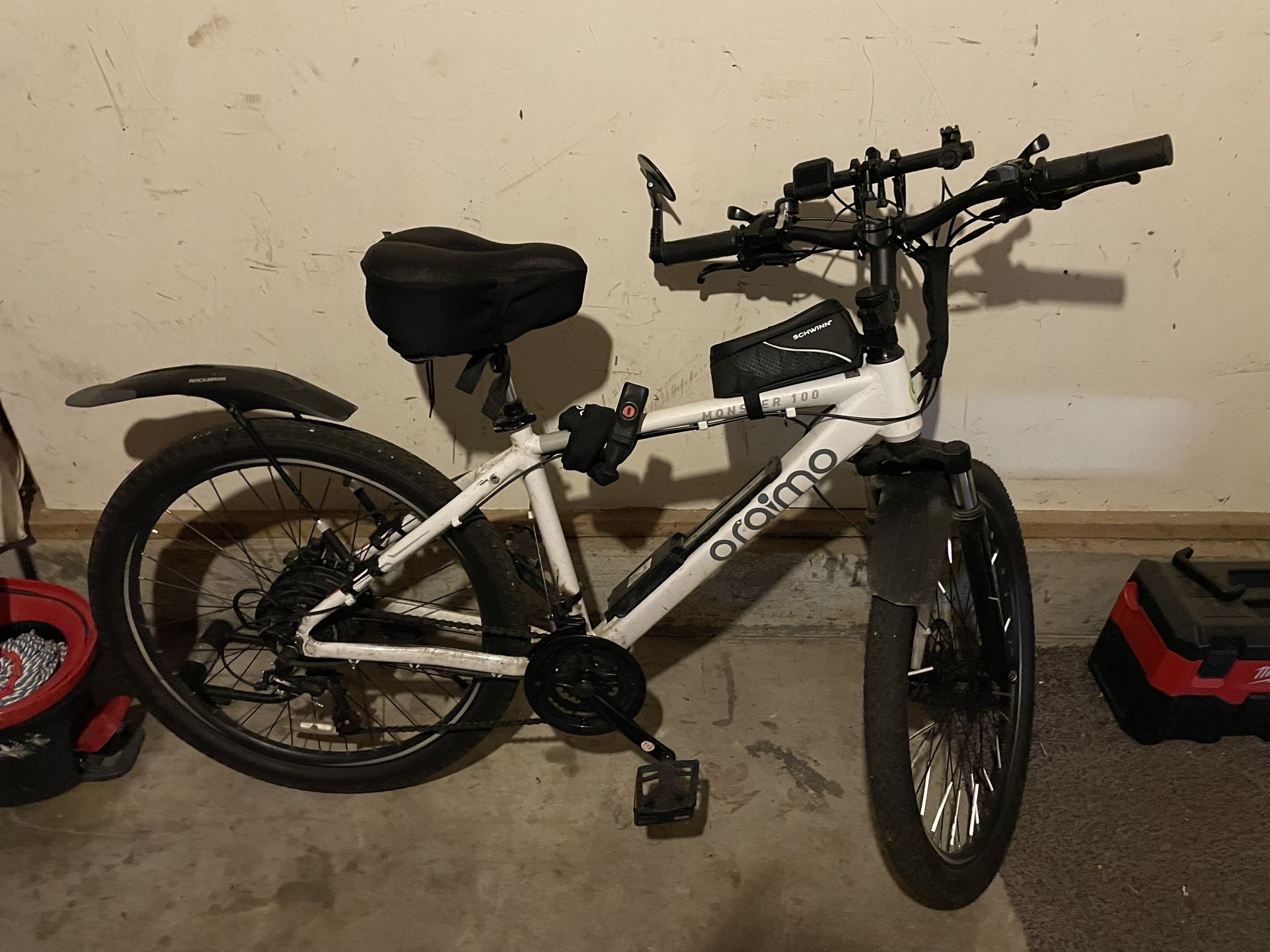 Used Ebike Bafang Motor 26” Electric Bicycle COMMUTER E Bike