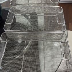 3commercial Grade Baskets 15x9inches