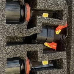 9006 LED Bulbs, HB4 Light Bulbs Upgraded Design 20000LM 6500K White Plug-N-Play Halogen Replacement Fog Light, Pack of 2