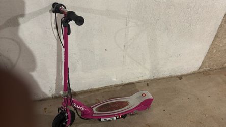 Girls electric scooter,