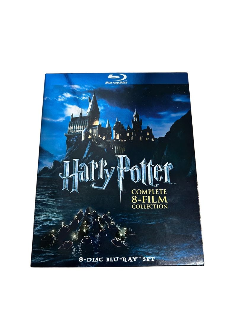 Harry Potter Complete 8 film Collection Blu-Rey