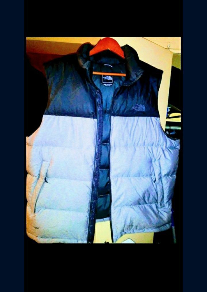North Face Puffer Vest used 1x selling only for $135