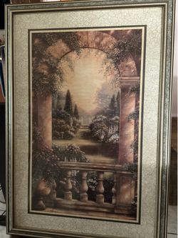 Vintage Home Interiors frame