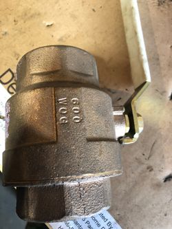 2” ball valve, plumbing, copper