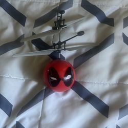 Deadpool flying thing